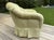 Custom Tufted Green Lounge Chair & Ottoman Set in Floral Colefax and Fowler For Sale - Image 17 of 18