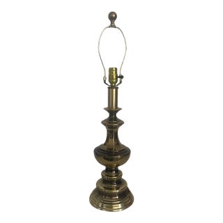 Vintage Leviton Mid-Century Modern Brass Lamp For Sale