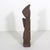 Wood Early 20th Century Carved Wood Monk Sculpture Primitive Rustic With Patina For Sale - Image 7 of 8