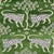 Contemporary Schumacher Woodland Leopard Velvet Fabric in Emerald For Sale - Image 3 of 4