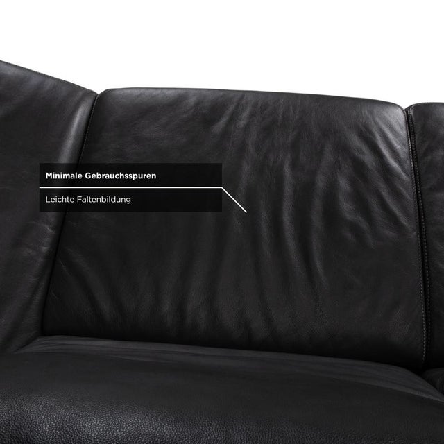 Raoul Corner Sofa in Anthracite Leather from Koinor For Sale - Image 13 of 18