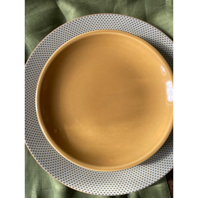 Ceramic 1950s Interplay by Iroquois Plates - Set of 6 For Sale - Image 7 of 12