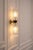 Contemporary Magda IV Wall Lamp in Brass with Aluminum and Fluted Glass by Studio Marine Breynaert For Sale - Image 3 of 9