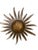 Striking vintage Mexican decorative planter or urn stand featuring a distinctive pineapple-leaf crown design. The piece...