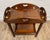 Vintage the Bombay Company Chippendale Mahogany Butler Table or Bar With Tray For Sale - Image 9 of 18