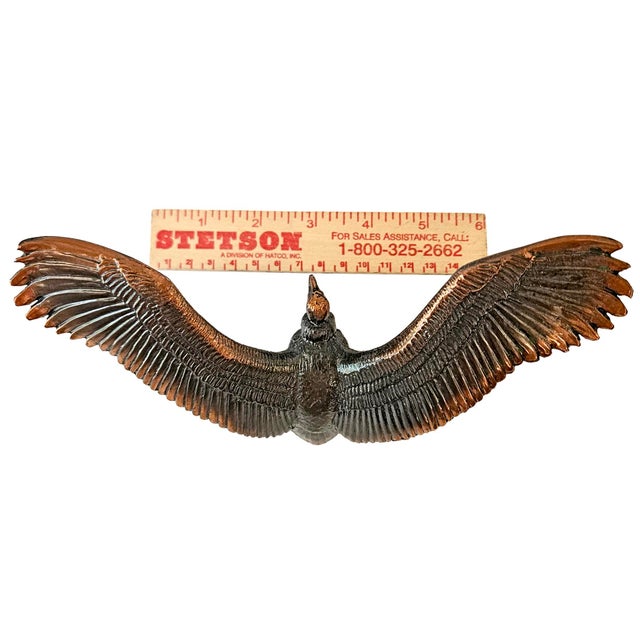Mid 20th Century Wm. Otto Bronze "Teratornis" Prehistoric Vulture Sculpture For Sale - Image 13 of 16
