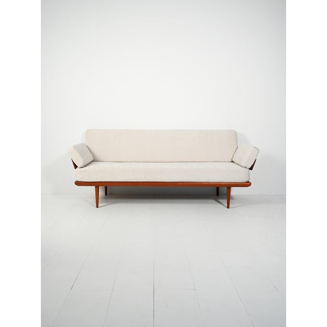 Minerva Sofa with Armrests by Peter Hvidt & Orla Mølgaard-Nielsen for France & Søn, 1960s For Sale - Image 15 of 15