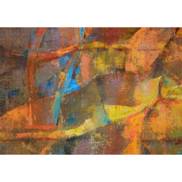 Alfonso Pragliola, Antica Roma Abstract Landscape, Mixed Media on Canvas, 2019 For Sale - Image 4 of 8
