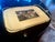 1970s Vintage Italian Scenic Serving Tray With Brass Gallery Rail For Sale - Image 5 of 7