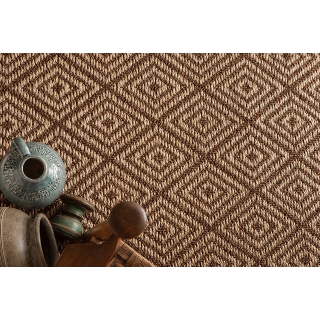 Traditional Casa Cosima Natural Rugs Aria Spice 100% Sisal Rug- 3' x 5' For Sale - Image 3 of 4