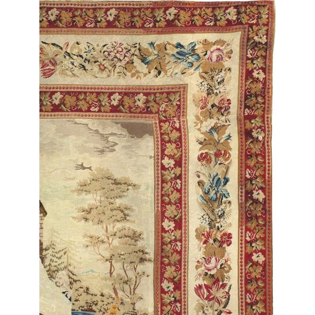 French Galerie Shabab Collection Early 20th Century European Tapestry For Sale - Image 3 of 10