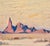 Alfred Richard Mitchell-Desert Landscape With Mountains -1930s Oil Painting For Sale - Image 9 of 12