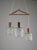 Mid-Century Modern Teak and Textured Glass 3-Light Pendant attributed to Carl Fagerlund, Denmark, 1960s For Sale - Image 3 of 17
