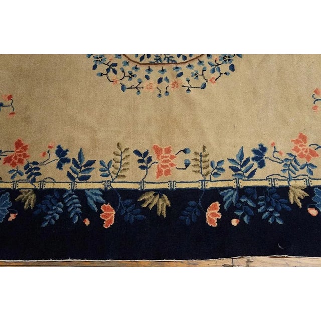 1920s 1920s Chinese Peking Carpet For Sale - Image 5 of 6