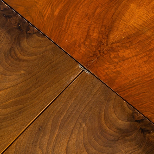 Vintage Rectangular Extendable Halabala Dining Table from Up Zavody, 1950s For Sale - Image 9 of 17