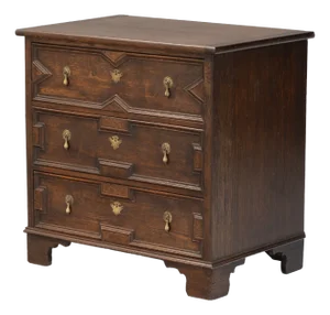 Jacobean Style Oak Chest, 1900