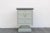 Green Mid 20th Century Vintage Art Deco Side Table With Black Marble Top For Sale - Image 8 of 8