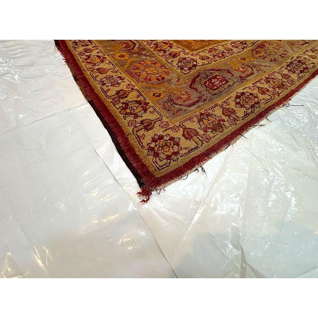Antique Turkish Prayer Rug , 4' X 5'6" For Sale - Image 4 of 4