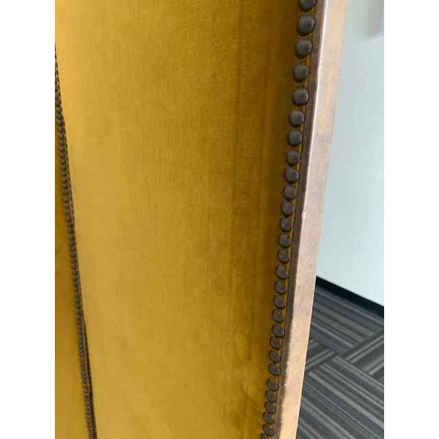 Late 19th Century Louis XIII Style Leather Screen For Sale - Image 12 of 13