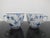 Royal Copenhagen Royal Copenhagen Denmark 081 Plain Blue Flower Fluted Flat Cup Pair For Sale - Image 4 of 9