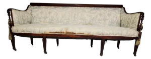 18th Century Sheraton Sofa General Lafayette Provenance