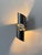 Metal Vintage Brushed Metal Wall Lights, France, 1970, Set of 2 For Sale - Image 7 of 8