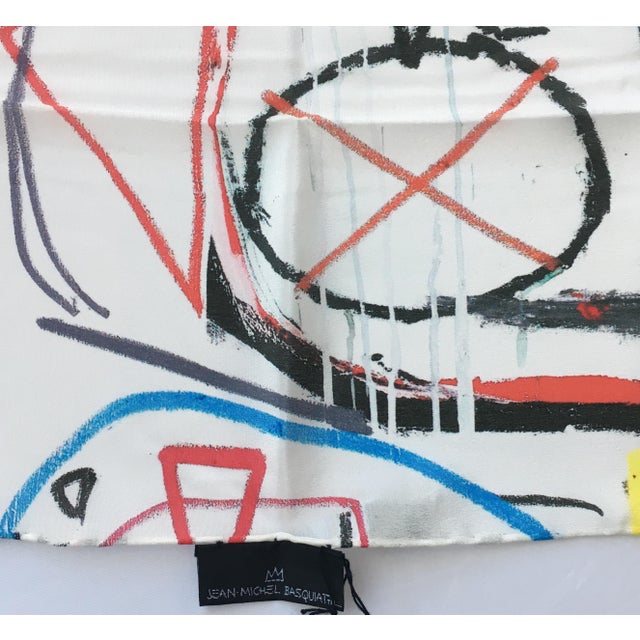 Jean-Michel Basquiat Silk Scarf For Sale In New York - Image 6 of 7