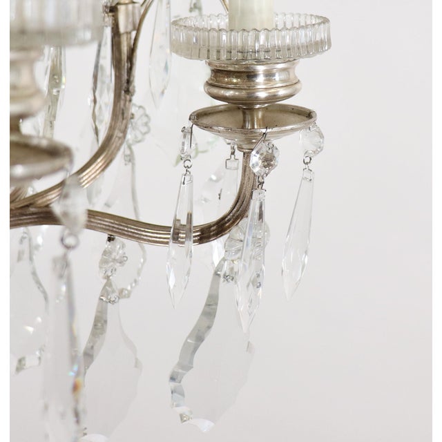 Late 19th Century Louis XVI Revival De La Troisième République Chandelier For Sale - Image 15 of 18