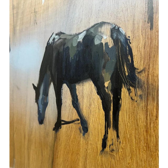 Charming Baker, Untitled (Horse in a field), 2007 Oil on panel 78 x 120cm (30.7 x 47.2 inches) panel size Signed and dated...