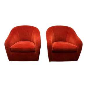 Pair of Mid Century Tub Chairs by Interior Crafts