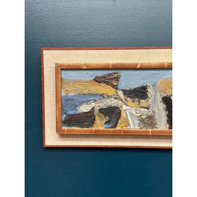 1950s Calle Johansson, Bird Movement, 1959, Oil Painting on Panel, Framed For Sale - Image 5 of 13