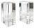 Ritts Astrolite Lucite Bookends For Sale