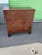 Mid 19th Century English Antique Mahogany Five Chest of Drawer Satinwood Inlay on Bracket Feet. For Sale - Image 5 of 9