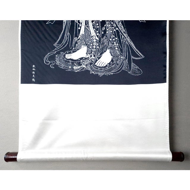 Chinese Yangzhi Kuan Yin Scroll For Sale In Portland, OR - Image 6 of 10