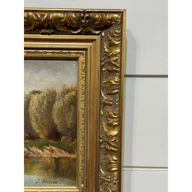 French Oil on Canvas For Sale - Image 4 of 9