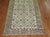 Mid-20th Century Primitive Hand Knotted White and Brown Turkish Anatolian Rug For Sale - Image 4 of 6