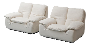 Vintage Bonheur Chairs by Ammannati and Vitelli for Brunati, 1970s, Set of 2