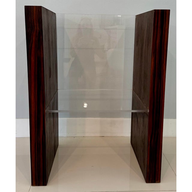 Coffee Studio Crafted Art Deco Style Macassar Ebony End Tables For Sale - Image 8 of 8