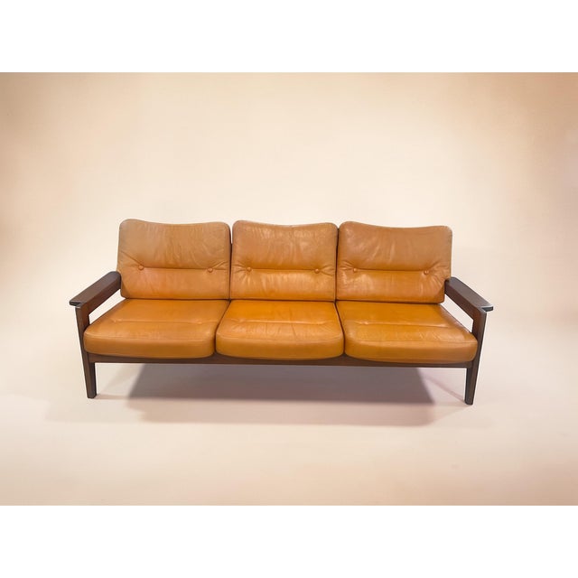 Vintage Danish Frame Sofa, 1970s For Sale - Image 14 of 14