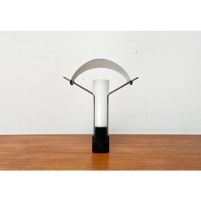 Postmodern Italian Palio Table Lamp by Perry King, S. Miranda for Arteluce, 1980s For Sale - Image 4 of 18