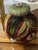 Small Art Nouveau Majolica Lampshade with Raised Floral Decoration, 1890s For Sale - Image 9 of 18