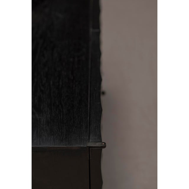 Brutalist Sideboard attributed to J. Batenburg for M.I., Belgium, 1970s For Sale - Image 9 of 11