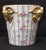 French Vintage Dresden Porcelain Ram Head Cachepot For Sale - Image 3 of 7