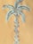 Abstract original palm tree study on Kraft toned paper measuring approximately 8 1/2” x 11”. By Charleston based abstract...
