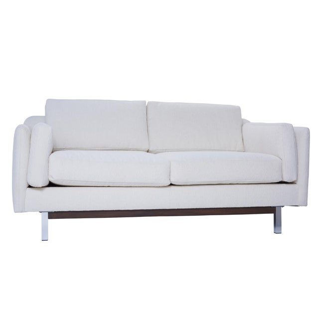 Vintage MidCentury Modern Danish Loveseat by Selig of Monroe Chairish