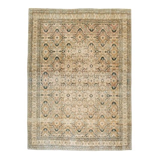 Galerie Shabab Collection Early 20th Century Handmade Persian Lavar Kerman Room Size Carpet, Circa 1920 For Sale