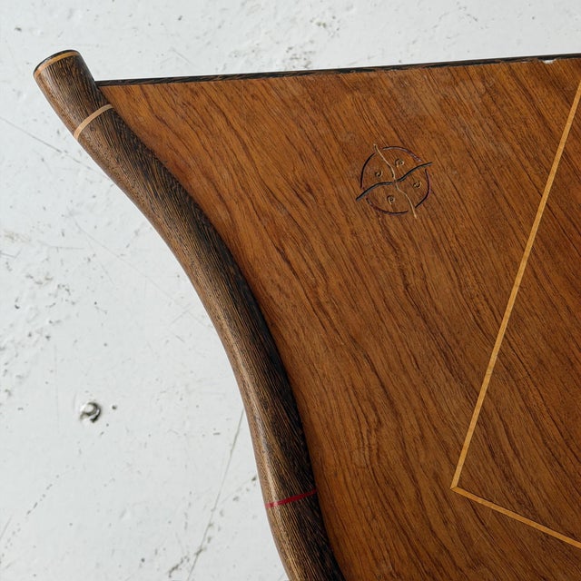 Inlaid Studio Made Coffee Table by Steven Spiro For Sale - Image 4 of 12