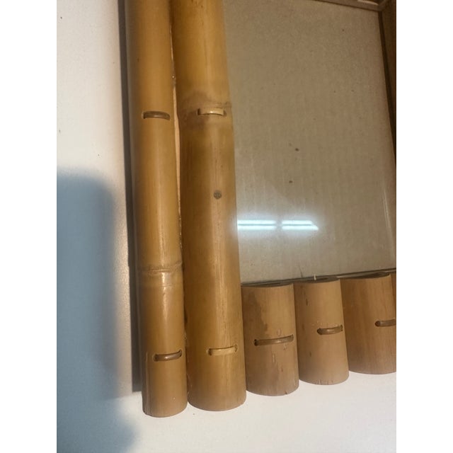 Vintage Bamboo Picture Frame For Sale In Fayetteville, AR - Image 6 of 11