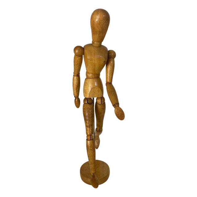 Articulated Wooden Mannequin, 20th Century For Sale