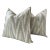 Anna French for Thibaut "Highland Peak" in Green Pillows- a Pair For Sale